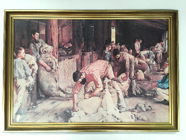 ARTWORK, Australian Art (Large) - Tom Roberts Shearing